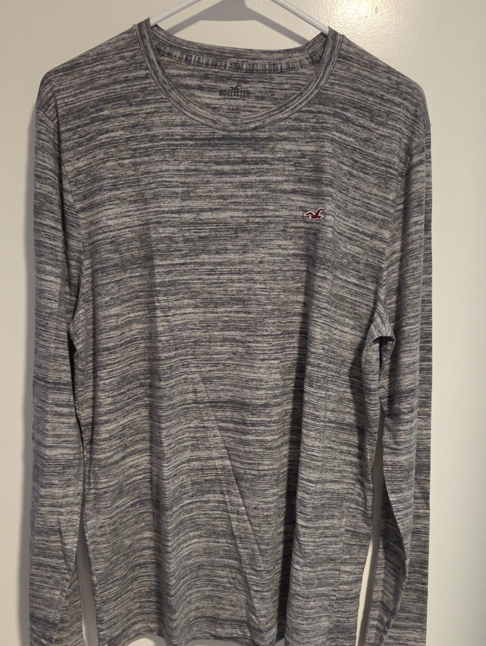 Hollister Long Sleeve Shirt Gray